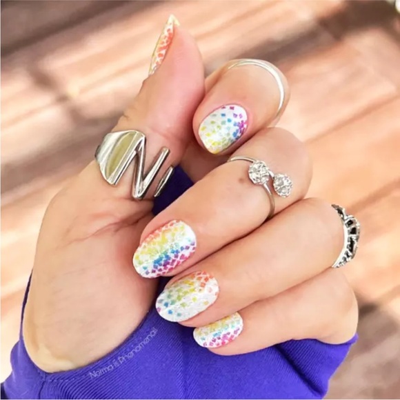 *Retired* Color Street: Celebrate Differences | Awareness Set White Rainbow - Picture 9 of 14